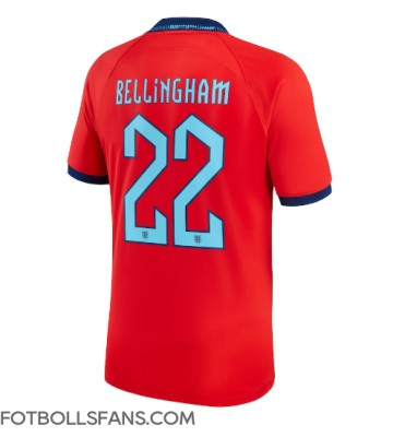 England Jude Bellingham #22 Replika Bortatröja VM 2022 Kortärmad